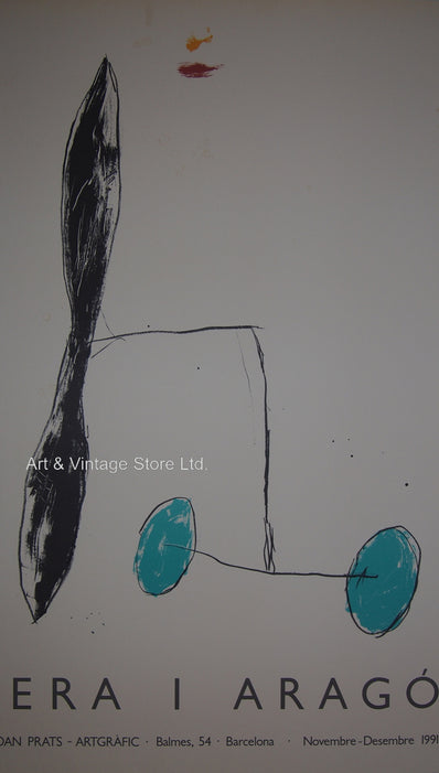Riera i Aragó  - Original Artist Poster 1991