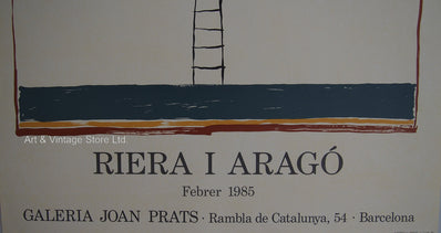 Riera i Aragó  - Original Artist Poster 1985