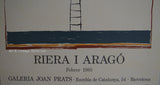 Riera i Aragó  - Original Artist Poster 1985