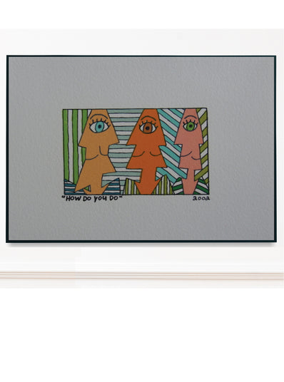 James Rizzi Vintage Print - Original Lithograph