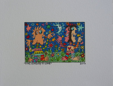 James Rizzi Vintage Print - Original Lithograph