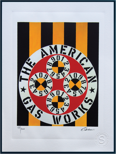 Robert Indiana- Hand Pressed Print
