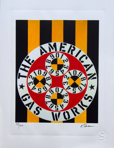 Robert Indiana- Hand Pressed Print