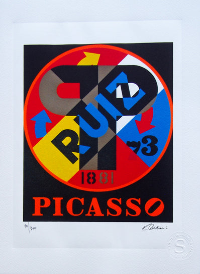 Robert Indiana- Hand Pressed Print