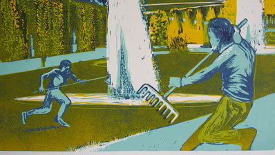 Robert Wurth - Original Woodcut