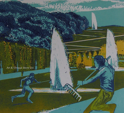 Robert Wurth - Original Woodcut