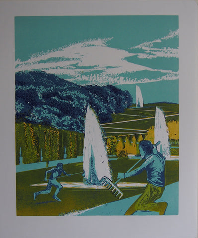 Robert Wurth - Original Woodcut