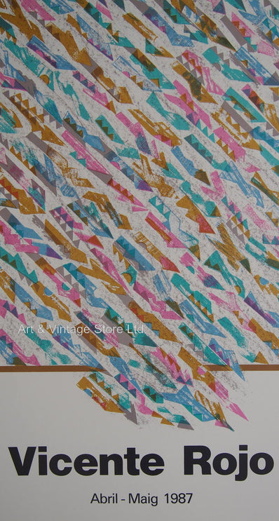 Vincente Rojo - Original Artist Poster 1987