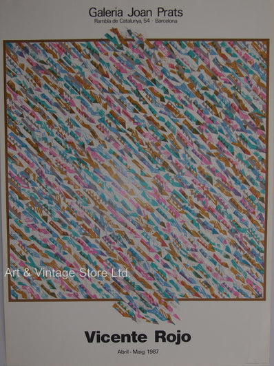 Vincente Rojo - Original Artist Poster 1987