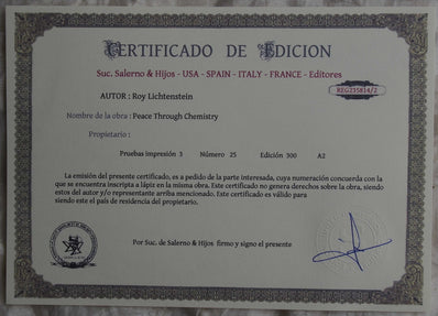 Roy Lichtenstein - Fine Art Print