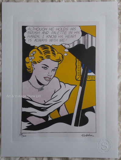 Roy Lichtenstein - Fine Art Print