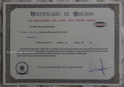 Roy Lichtenstein - Fine Art Print