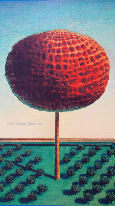 Rudolf Hausner – 1970 Original Limited Edition Screen print