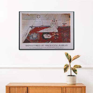 Saul Steinberg at Pace - Original Artist Poster 1974