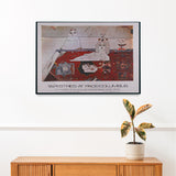 Saul Steinberg at Pace - Original Artist Poster 1974