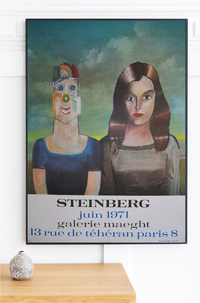 Saul Steinberg - Original Artist Poster 1971