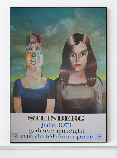 Saul Steinberg - Original Artist Poster 1971