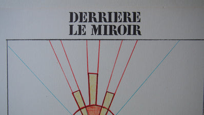 Saul Steinberg Vintage Print 1977 - Original Lithograph