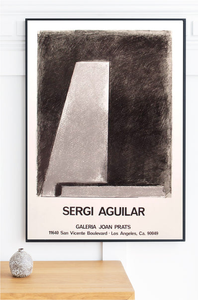Sergi Aguilar - Original Artist Poster 1984