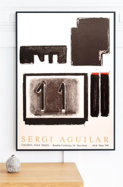 Sergi Aguilar - Original Artist Poster 1991