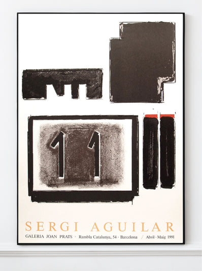 Sergi Aguilar - Original Artist Poster 1991