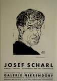 Joesf Scharl Original Woodcut Poster 1972