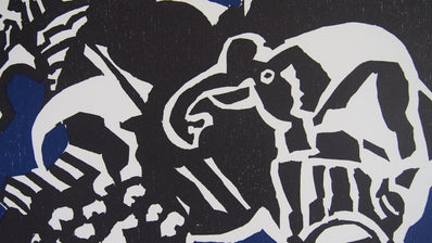 Simon Dittrich - Original Woodcut