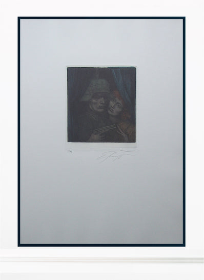 Ernst Fuchs - Original Limited Edition Etching & Aquatint