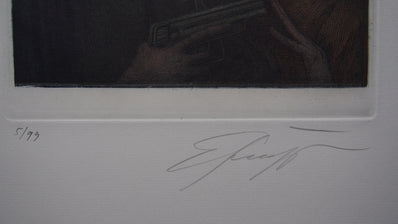 Ernst Fuchs - Original Limited Edition Etching & Aquatint