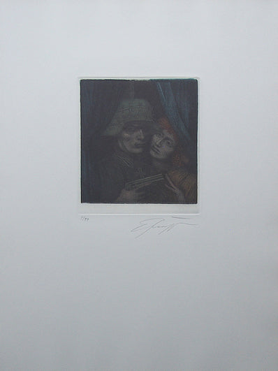 Ernst Fuchs - Original Limited Edition Etching & Aquatint