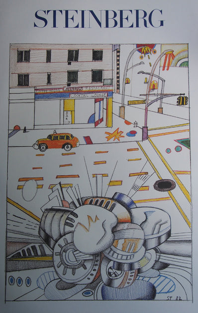 Saul Steinberg - Original Artist Poster 1982