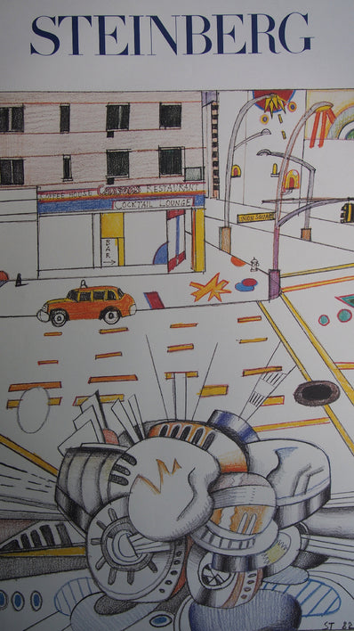 Saul Steinberg - Original Artist Poster 1982