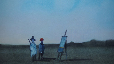 Saul Steinberg Vintage Print 1973 - Original Lithograph