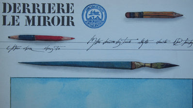 Saul Steinberg Vintage Print 1973 - Original Lithograph