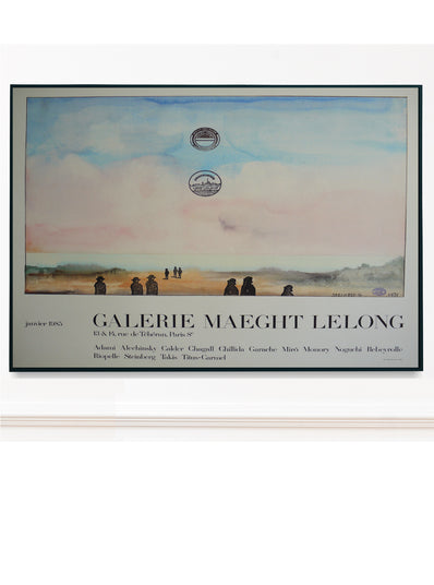 Saul Steinberg- Original Artist Poster 1985