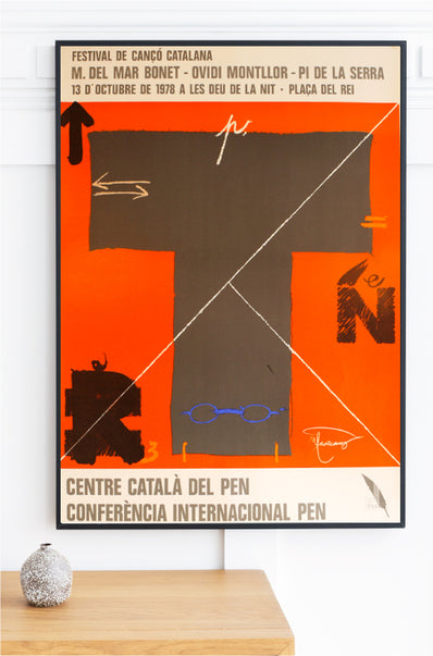 Caldenas - Original Artist Poster 1978