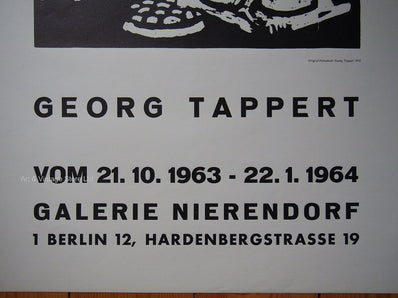 Georg Tappert - Original Woodcut Poster 1964