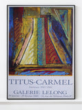 Gérard Titus-Carmel - Original Artist Poster 1989