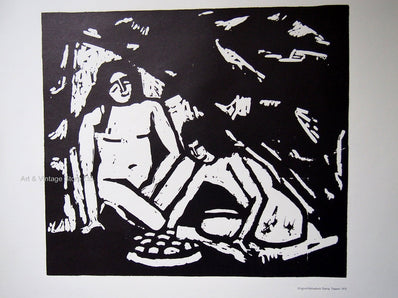 Georg Tappert - Original Woodcut Poster 1964