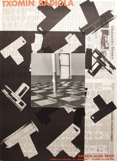 Txomin Badiola - Original Artist Poster 1992