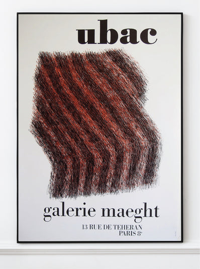 Raoul Ubac Original Artist Poster 1973