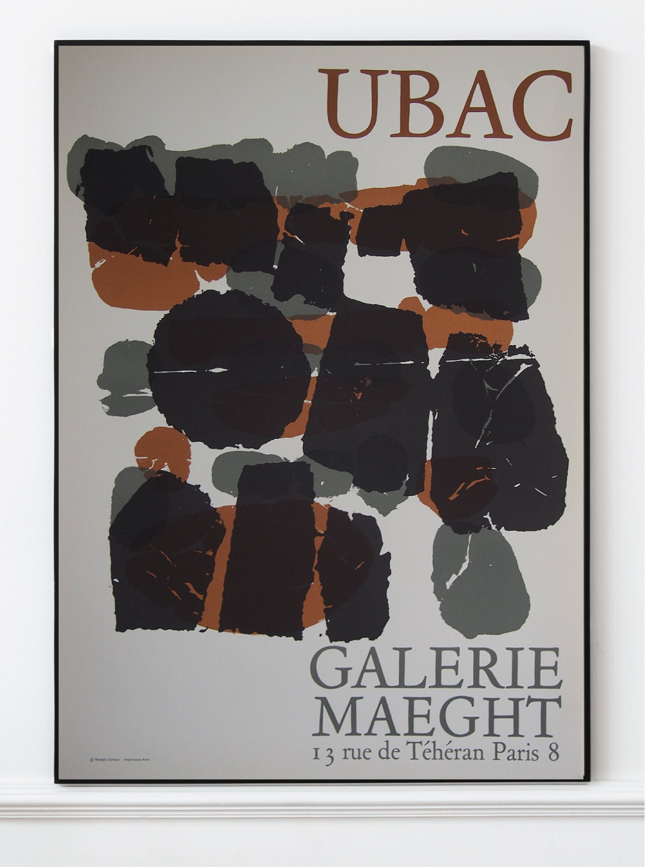 Raoul Ubac Original Artist Poster - Maeght 1966 – & Vintage