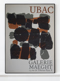 Raoul Ubac Original Artist Poster  - Galerie Maeght 1966