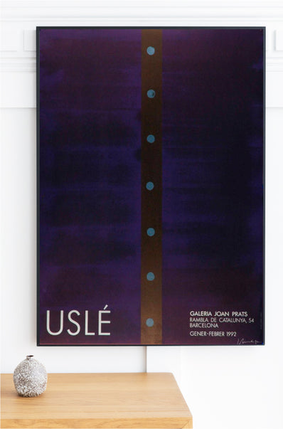 Juan Uslé - Original Artist Poster 1992