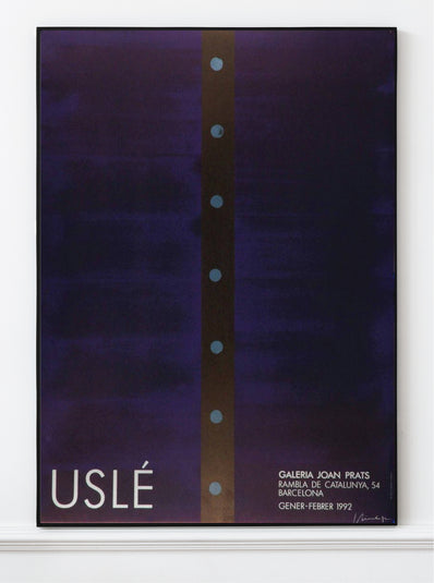 Juan Uslé - Original Artist Poster 1992