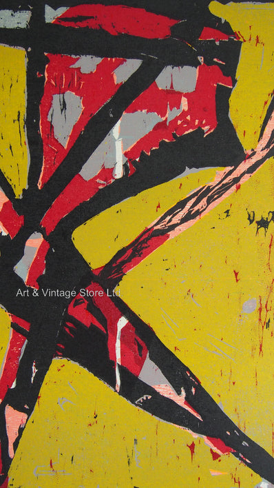 Uta Zaumseil - Original Woodcut