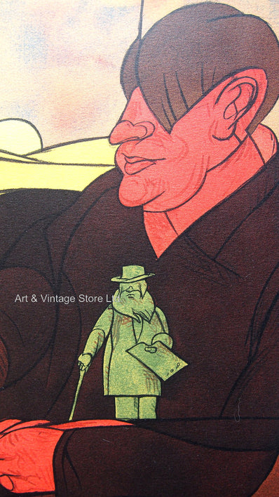 Valerio Adami - Hand Signed Original Lithograph