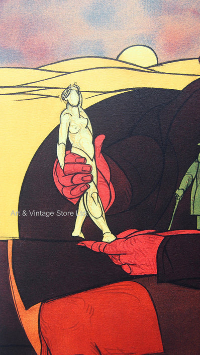 Valerio Adami - Hand Signed Original Lithograph