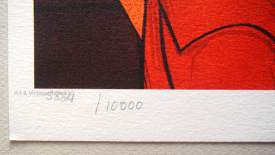 Valerio Adami - Hand Signed Original Lithograph