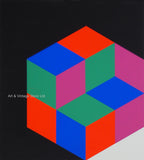 Victor Vasarely - Original Serigraph 1976 - Collectible Art